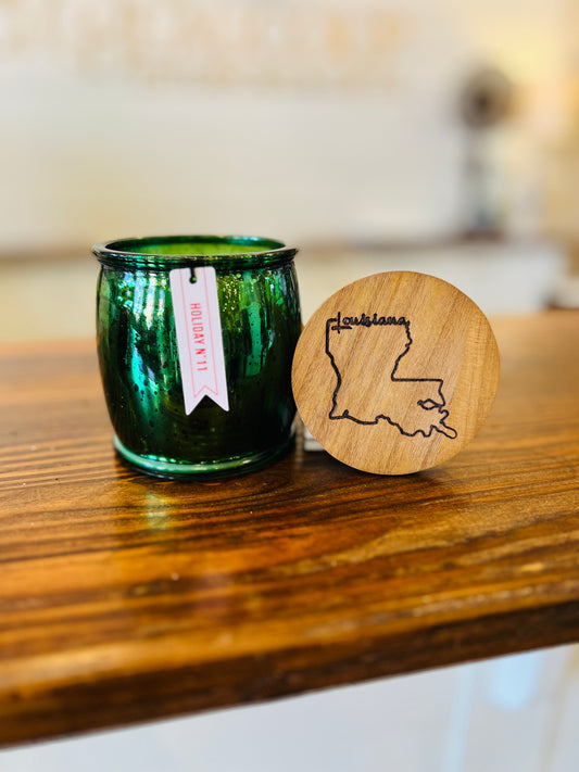 Holiday No. 11 Mercury Barrel Green Candle - 16oz