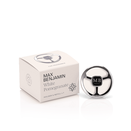 Max Benjamin - White Pomegranate - Car Fragrance Dispenser