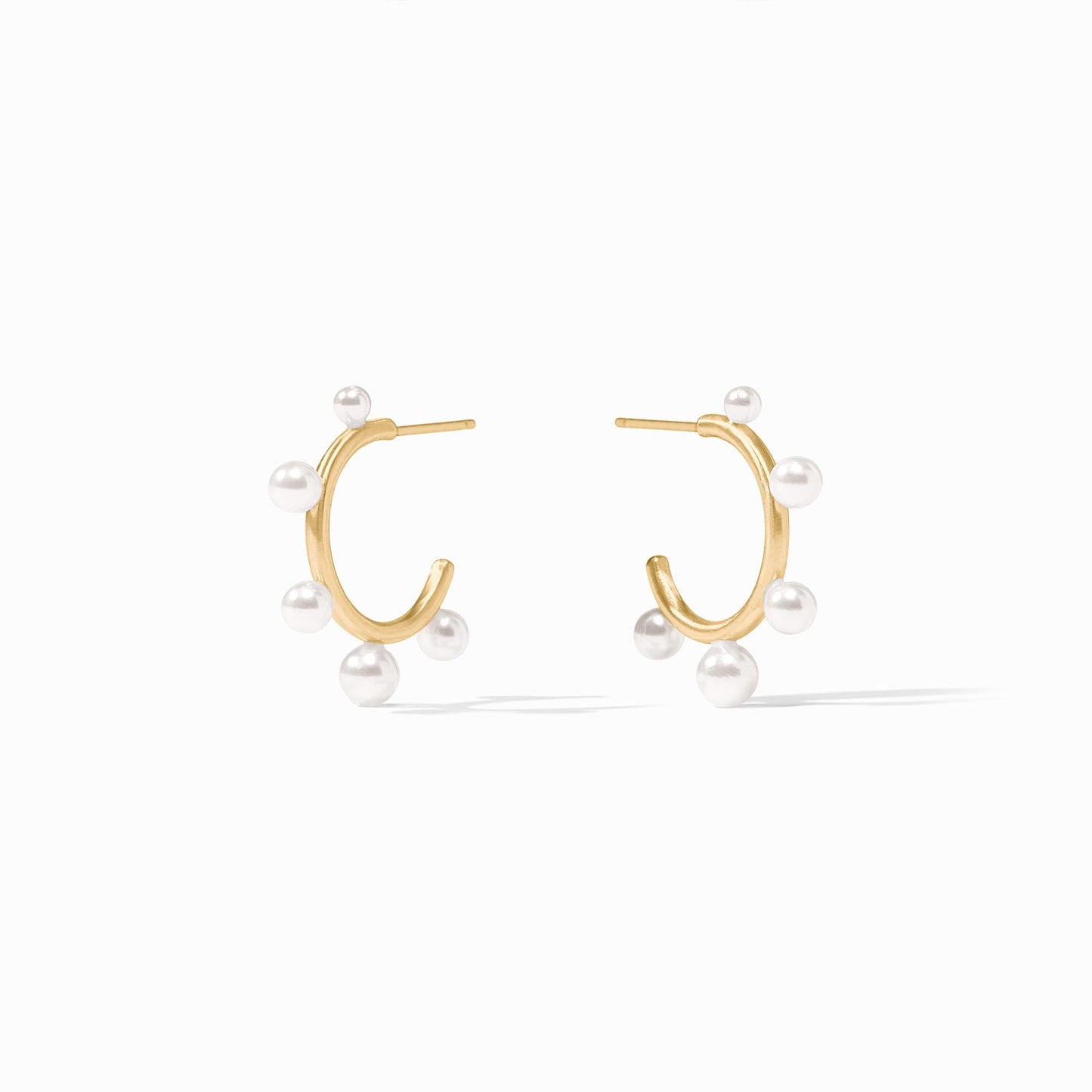 Hydra Stone Hoop - Pearl