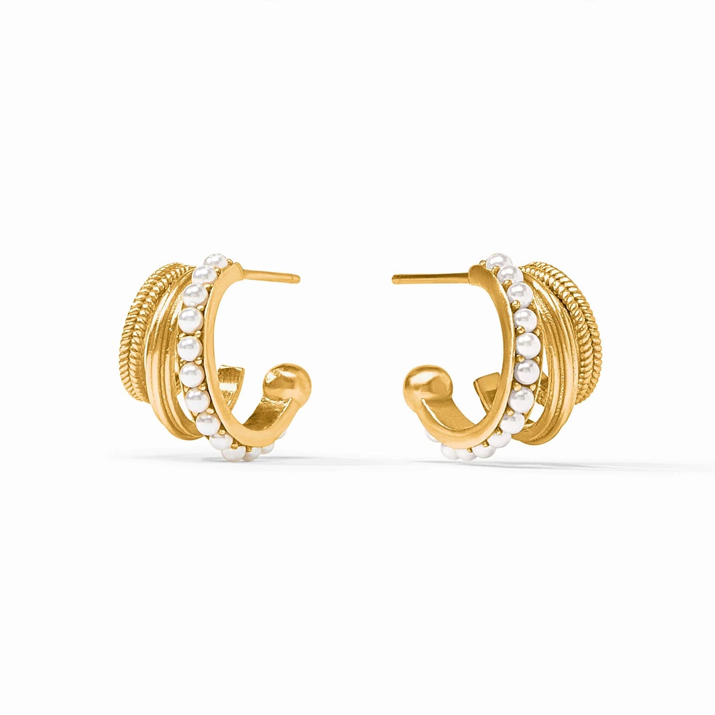 Hydra Triple Hoop Earrings