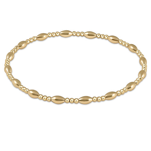 Harmony Sincerity Gold 2mm Bracelet