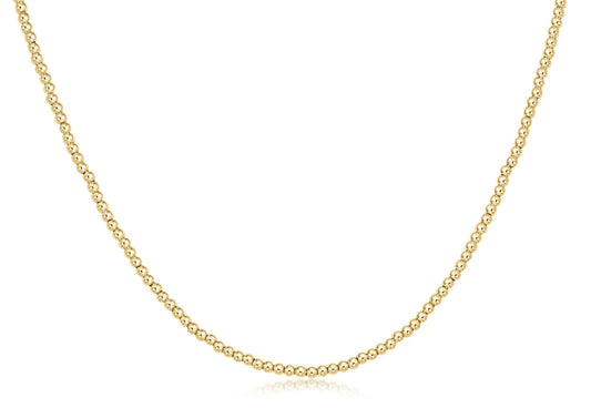Choker Classic Gold 2mm Gold - 15"