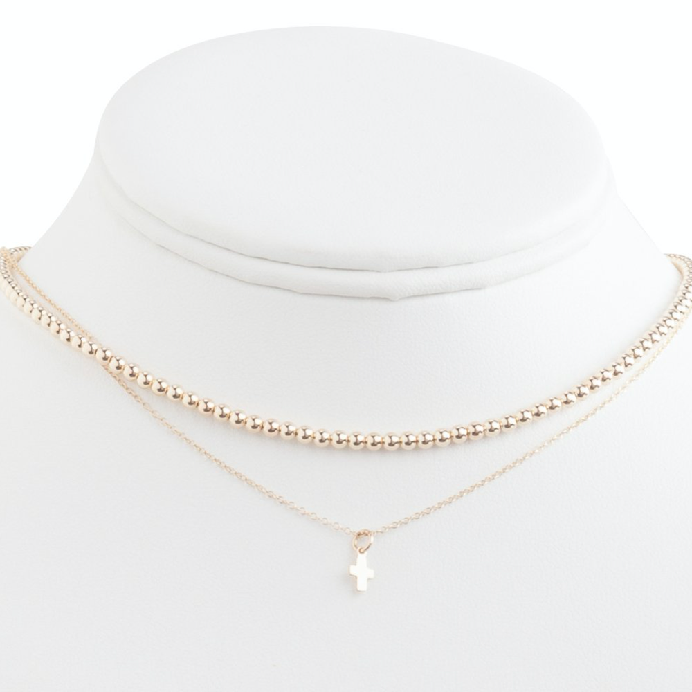 Choker 15" Classic Gold 3mm Bead