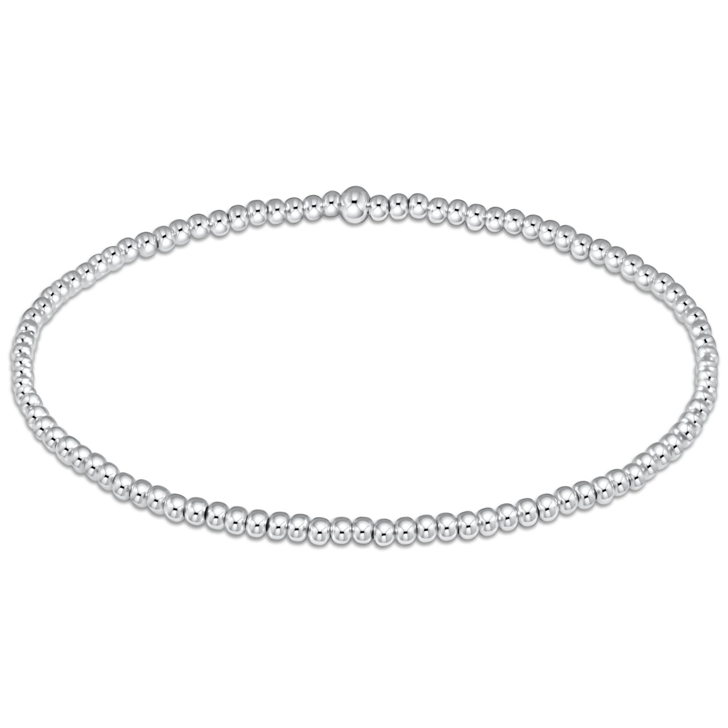 Classic Sterling Bead Bangle