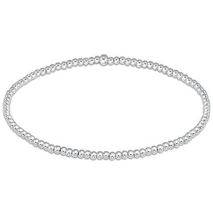 Classic Sterling Bead Bangle