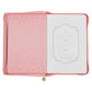 Be Still and Know Geometric Pink Faux Leather Journal w/Zipper Closure - Psalm 46:10