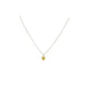 Kids Golden Birthday Heart Necklace
