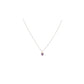 Kids Golden Birthday Heart Necklace