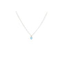 Kids Golden Birthday Heart Necklace