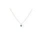 Kids Golden Birthday Heart Necklace