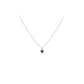 Kids Golden Birthday Heart Necklace