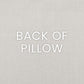 Kanji Square- Feather Down Fill Pillow