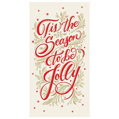 Tis The Season Guest Napkin - Pack of 16