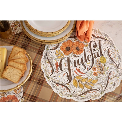 Die-Cut Grateful Placemat (12 sheets)