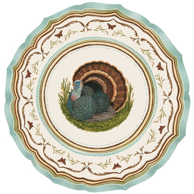 Die-Cut Heritage Turkey China Placemat