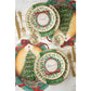 Die-Cut O Christmas Wreath Placemat (12 Sheets)