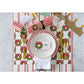 Holiday Wreath Lattice Placemat -Pad of 18 Sheets