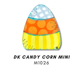 Candy Corn Mini Door Hanger Charm