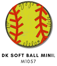 Softball Mini Door Hanger Charm