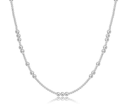 Choker Hope Unwritten - 4mm Sterling- 17"