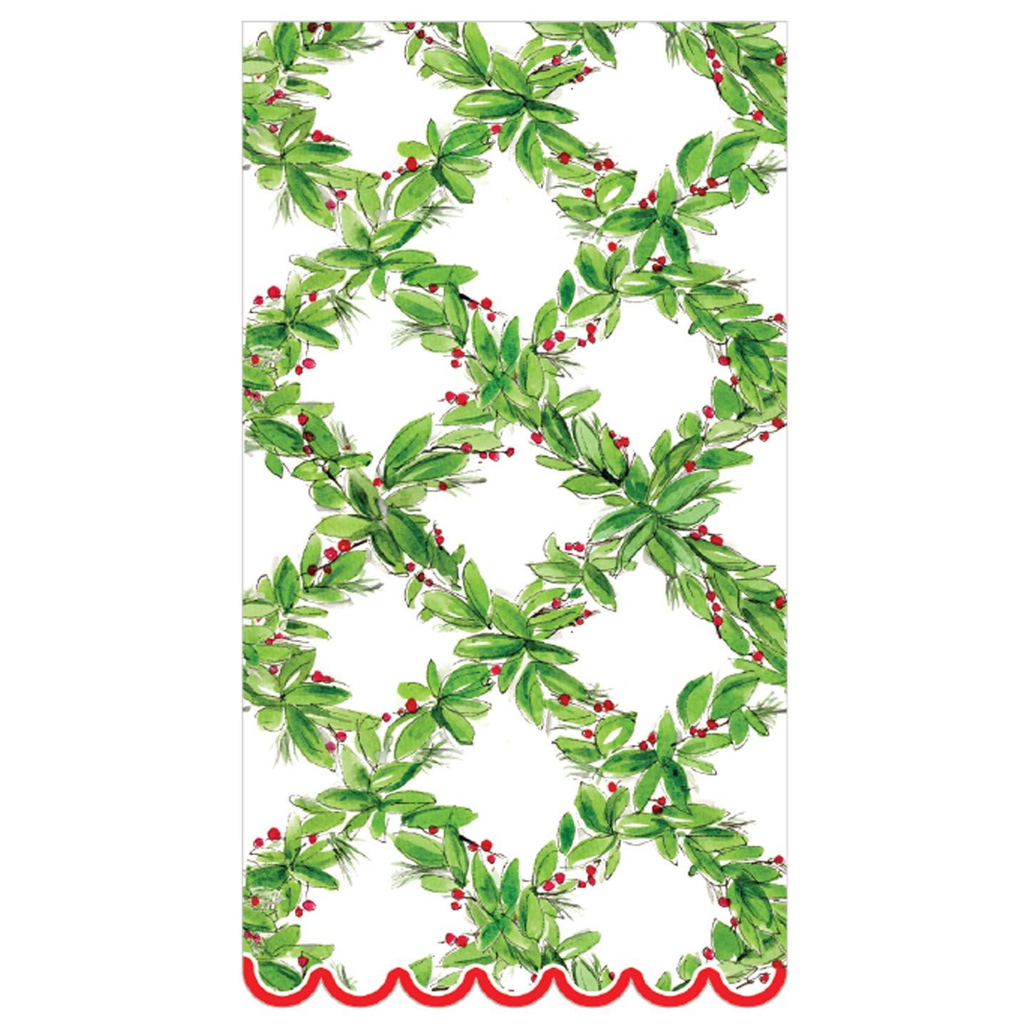 Holly Berry Guest Towel