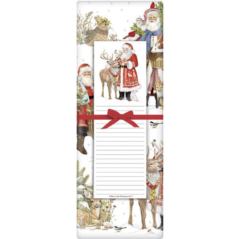 Nordic Santa Notepad Set