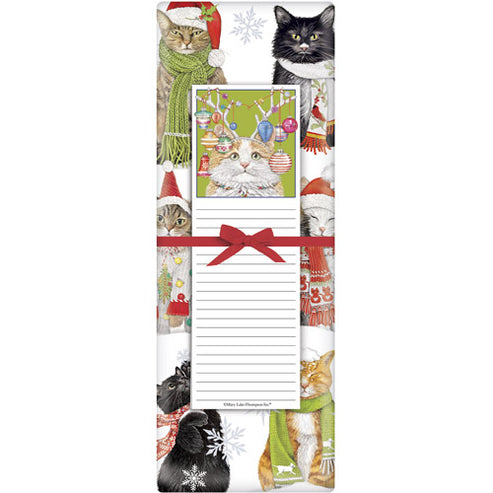 Winter Cats Notepad Set
