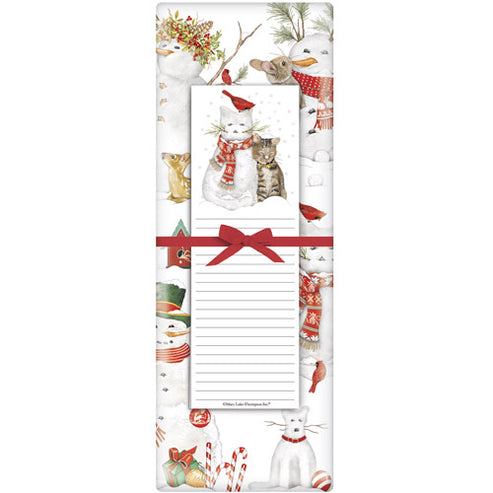 Snowman Notepad Set