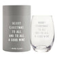 Stemless Wine Glass with Box (7 Styles)