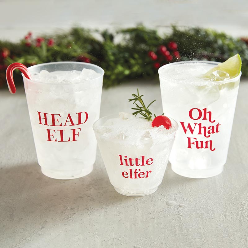 Frost Cup Oh What Fun- Set of 8