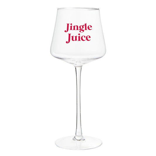 Wine Glass- Jingle Juice