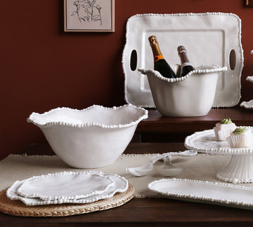 VIDA Alegria Large Bowl (White)