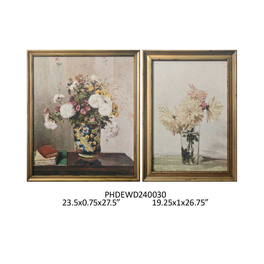 Collected Classic Floral Prints (Set of 2)