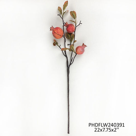 Burnished Pomegranate Branch Topaz #3