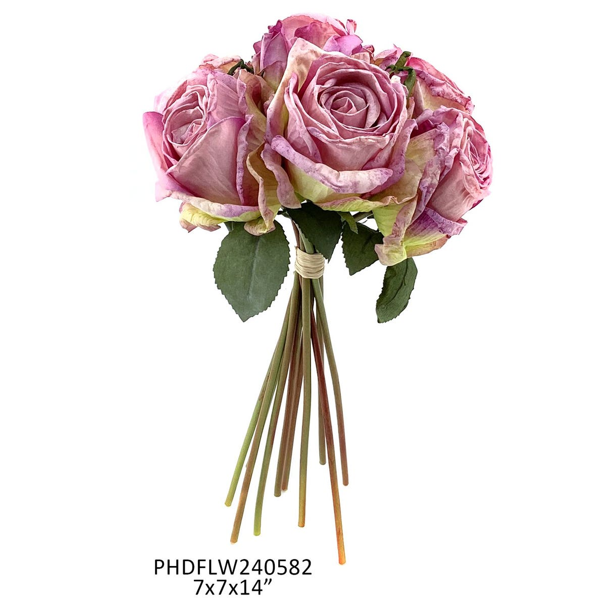 Sterling Garden Rose Clutch Bouquet