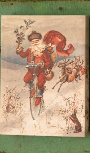 Vintage Santa Canvas Prints (4 Styles)
