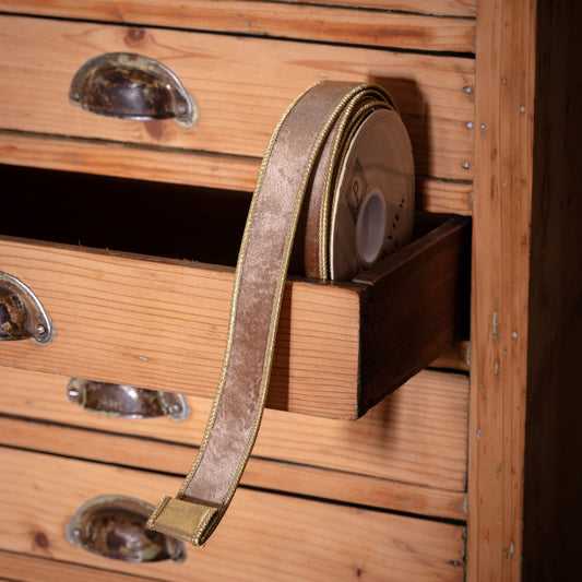 Champagne Crush Finishing Velvet Ribbon