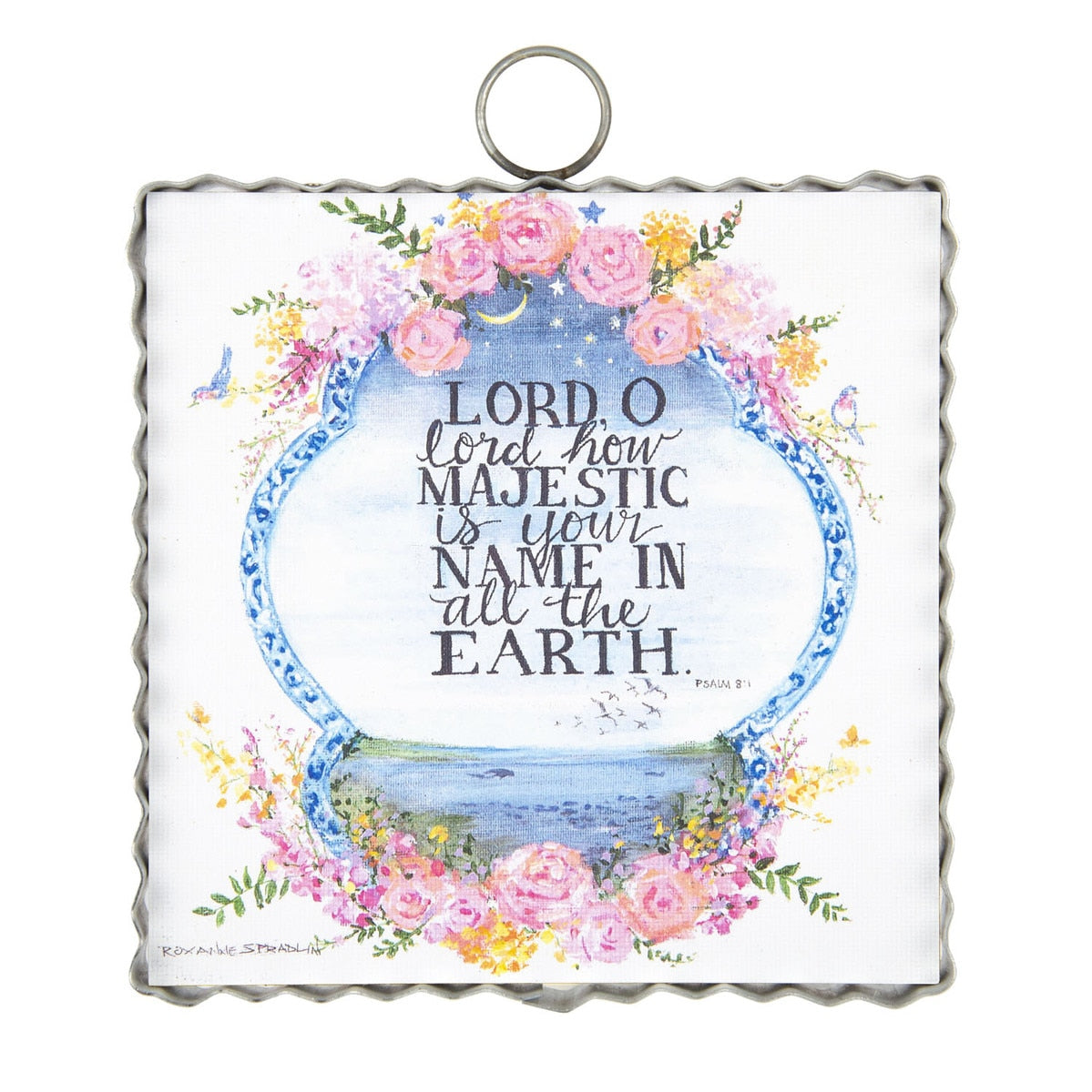 Mini Psalm 8:1 Print