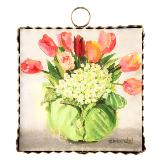 Mini Cabbage Tulips Print