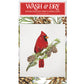 Cardinal On Pine Wash & Dry