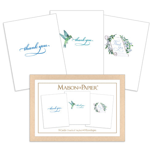 Stationery Set - Thank You Boxed Note Cards