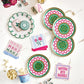 Beverage Napkins - Mahjong w/Mah Girls