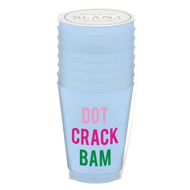 Frost Cups - Dot Crack Bam - 8ct