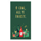 Foil Guest Napkins - Oh Come All Ye Thirsty - 20ct