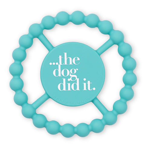 The Dog Did It Happy Teether