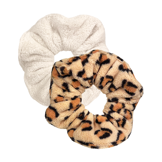 Fraiche Towel Scrunchies - 2pcs/pk