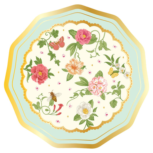 Wavy Appetizer Plate - Rococo