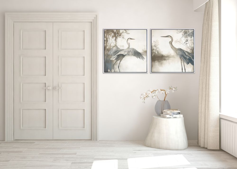 Feathers On Water I