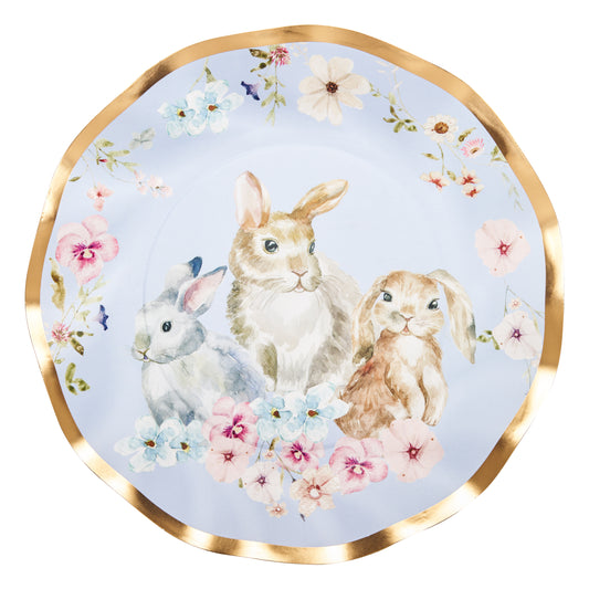 Wavy Salad Plate Charming Easter