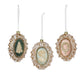 Framed Cameo Glass Ornament (3 Styles)